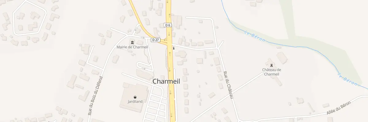 Plan du 41 Rte de St Pourcain à Charmeil