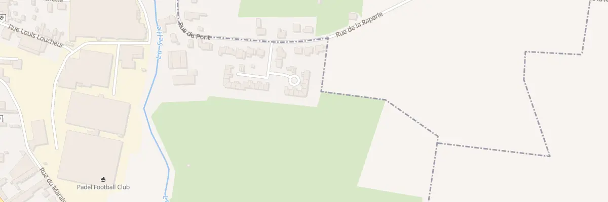 Plan du 21 Vc Res au Dela de l’Eau à Noyelles-sur-Selle