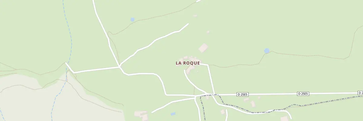 Plan du 5467F Hameau de la Roque à Saint-Étienne-de-Gourgas