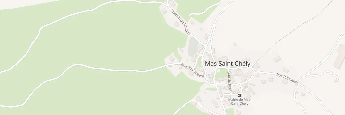 Plan du 5987 Mas Saint Chely Village à Mas-Saint-Chély