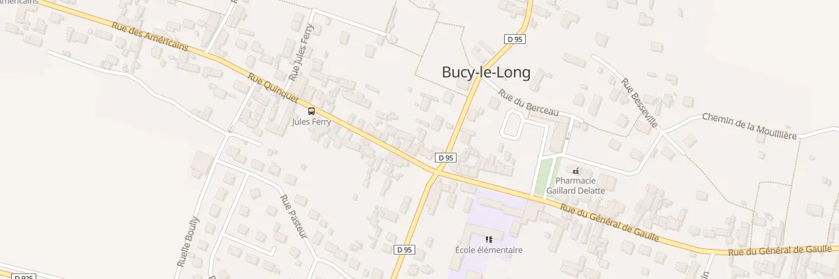 Plan du 31 Rue Quinquet à Bucy-le-Long