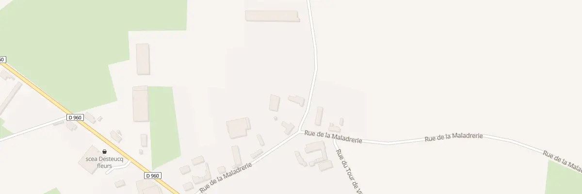 Plan du 5001 Rue de la Maladrerie à Prémont