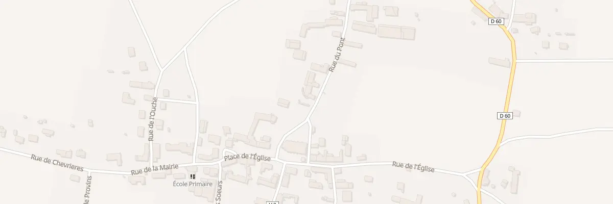 Plan du 1 Rue du Pont à Sancy-lès-Provins