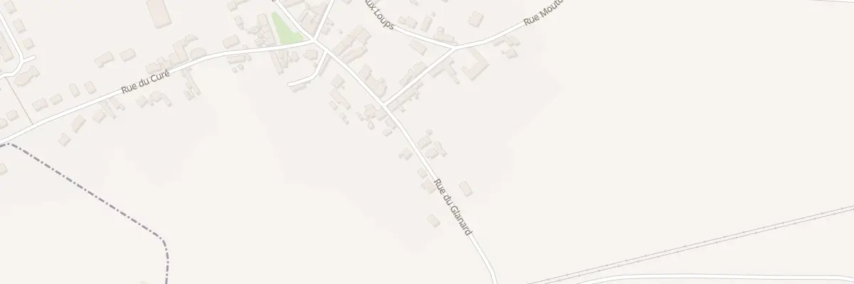 Plan du 19 Rue du Glanard à Danizy