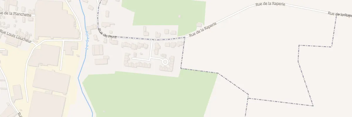 Plan du 11 Vc Res au Dela de l’Eau à Noyelles-sur-Selle