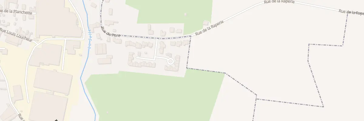 Plan du 13 Vc Res au Dela de l’Eau à Noyelles-sur-Selle