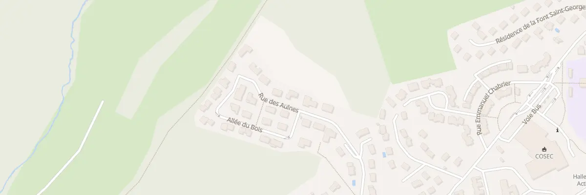Plan du 24 Rue des Aulnes à Bellerive-sur-Allier