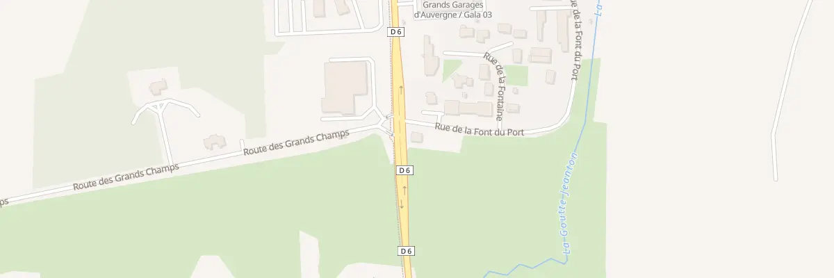 Plan du 15 Rte de St Pourcain à Charmeil