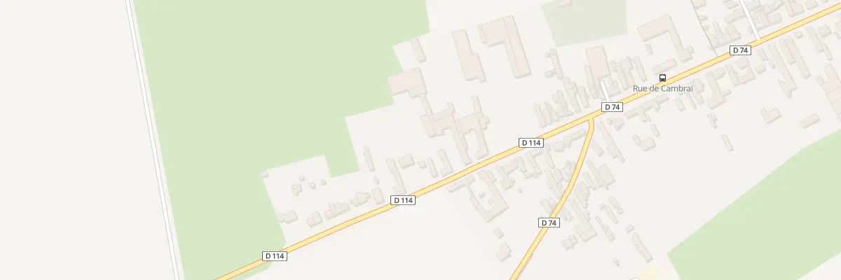 Plan du 94 Rue de Cambrai à Villers-en-Cauchies