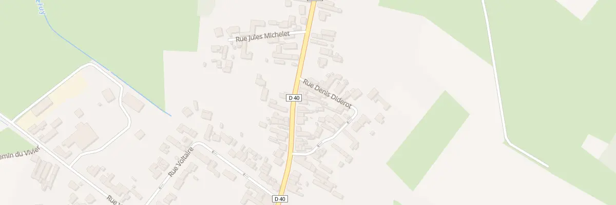 Plan du 98 Rue Jean Jaurès à Wallers
