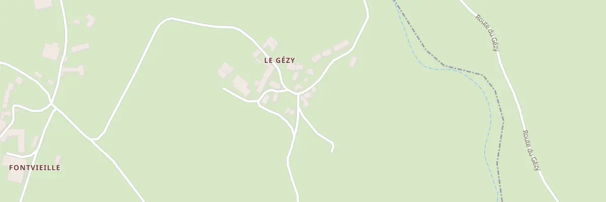 Plan du 5087 Le Gezy à Isserteaux