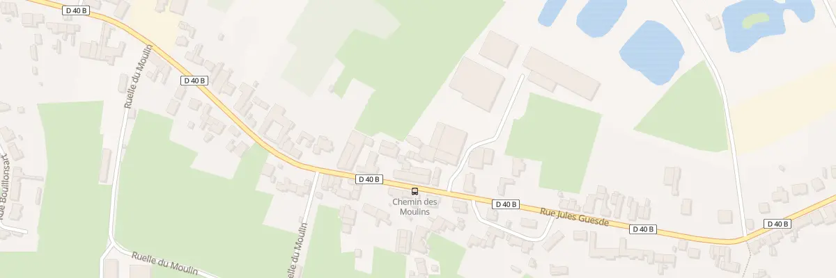 Plan du 53 Rue Jules Guesde à Hasnon