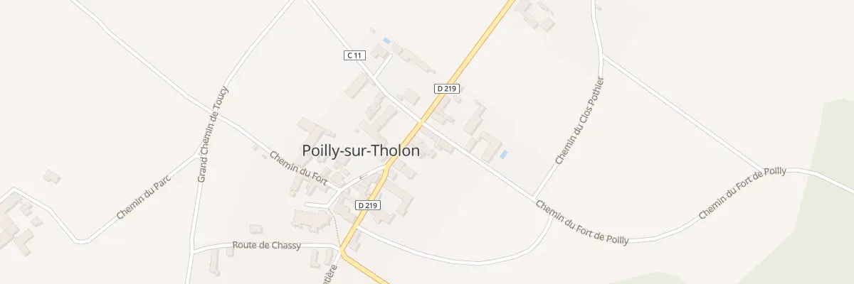 Plan du 8 Rue Saint-Germain à Poilly-sur-Tholon