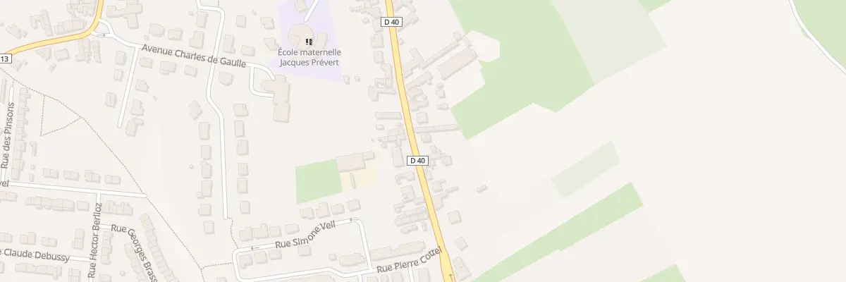 Plan du 41 Rue Gustave Delory à Wallers