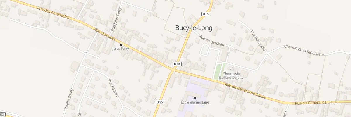 Plan du 35 Rue Quinquet à Bucy-le-Long