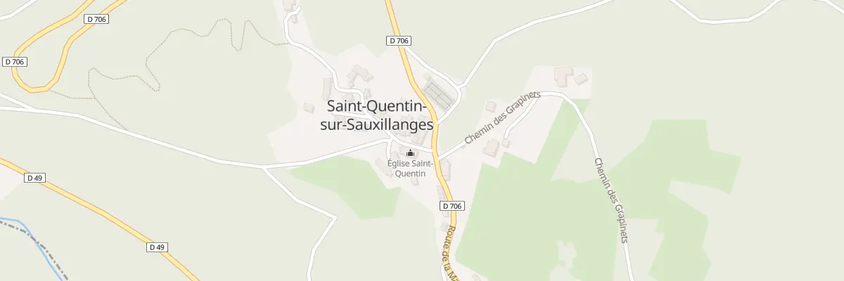 Plan du 5075 Le Bourg à Saint-Quentin-sur-Sauxillanges