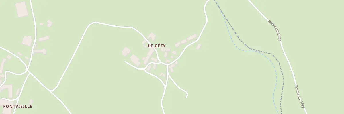 Plan du 5088 Le Gezy à Isserteaux