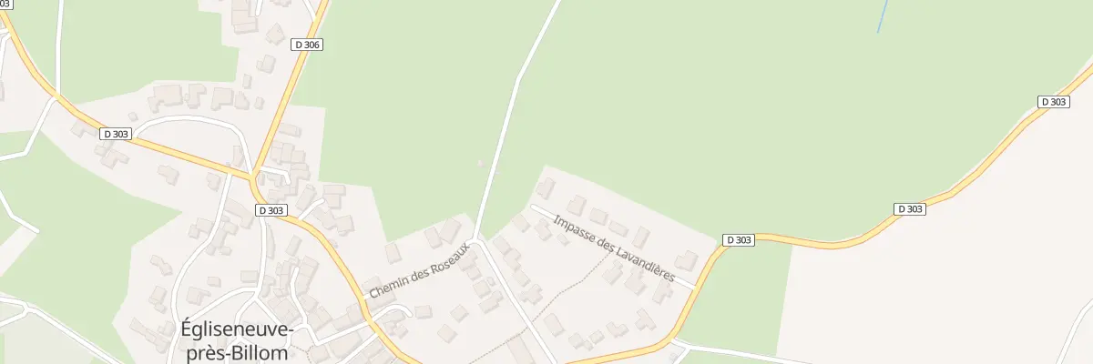 Plan du 160 Imp des Lavandières à Égliseneuve-près-Billom
