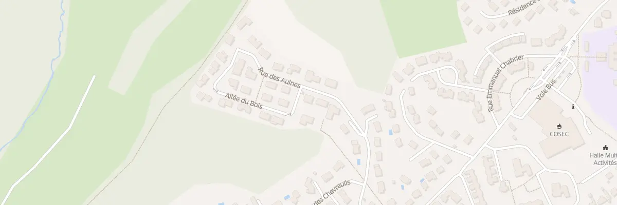 Plan du 13 Rue des Aulnes à Bellerive-sur-Allier