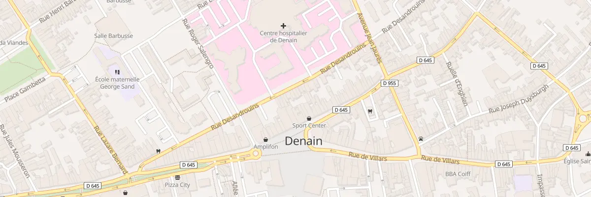 Plan du 286 Rue Désandrouins à Denain