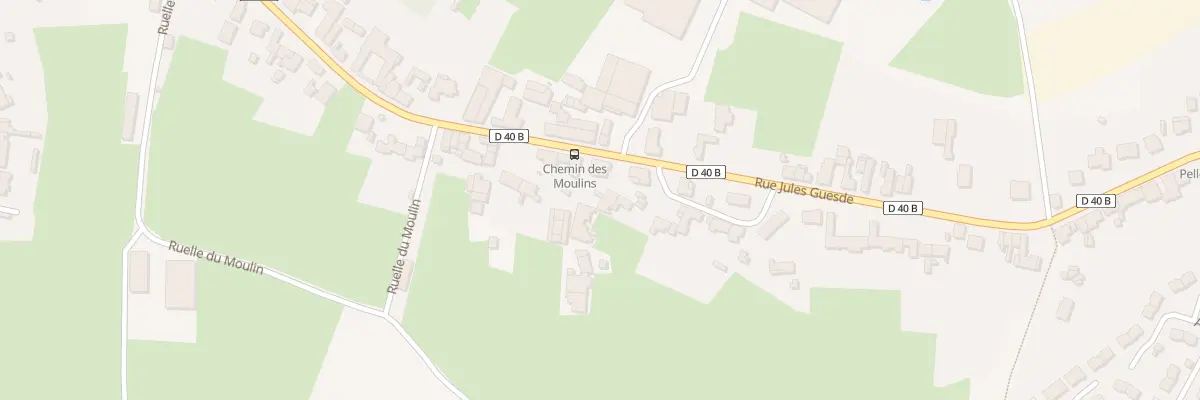 Plan du 64 Rue Jules Guesde à Hasnon