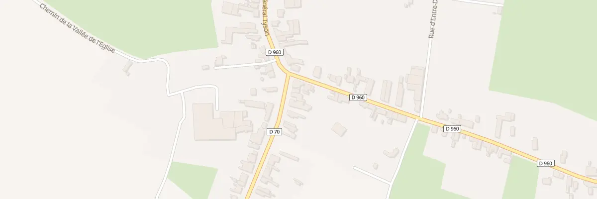 Plan du 1 Rue de Lagilliere à Prémont