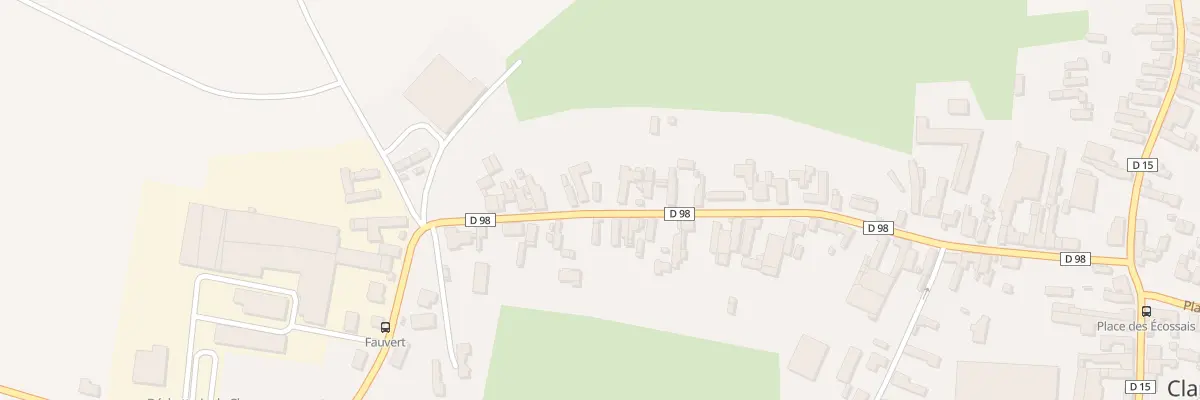 Plan du 52 Rue Eugene Lecocq à Clary