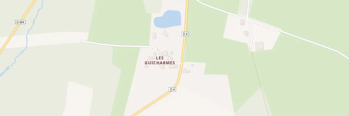 Plan du 221 Les Guicharmes Hameau à Diges