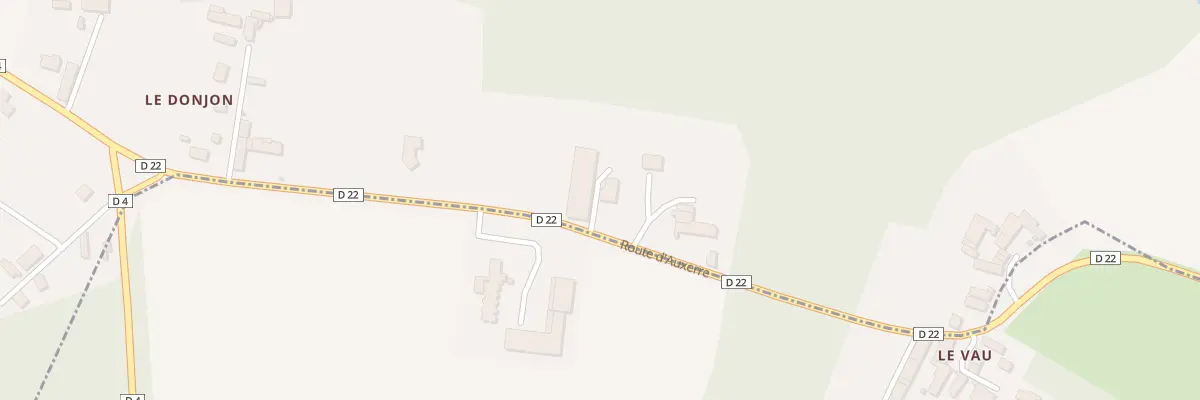 Plan du 7 Rte d’Auxerre à Beauvoir