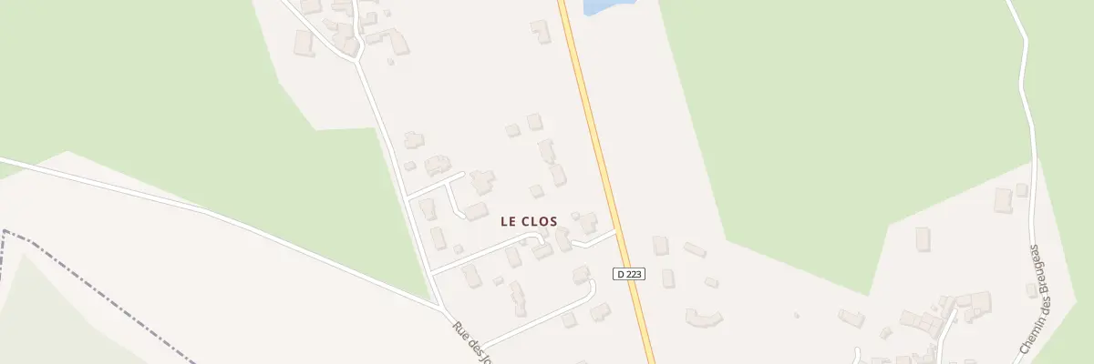 Plan du 5229 Le Clos à Bulhon