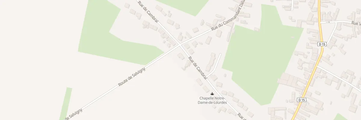 Plan du 21 Rue de Cambrai à Clary