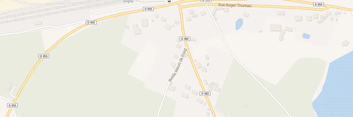 Plan du 12 Rte de Longueron à Joigny