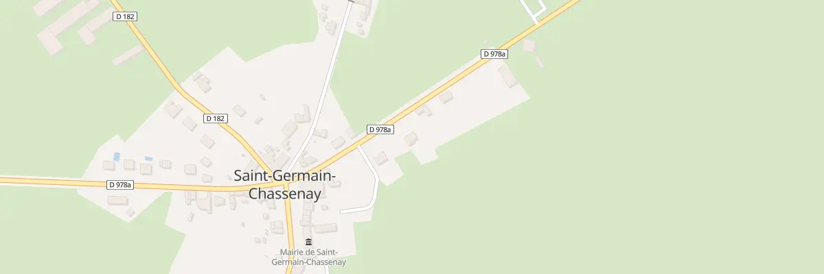 Plan du 5T Rte de Decize à Saint-Germain-Chassenay