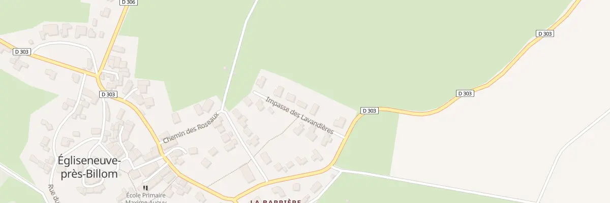 Plan du 5559 Champlong à Égliseneuve-près-Billom
