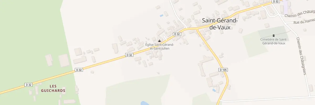 Plan du 17 Rue de l’Eglise à Saint-Gérand-de-Vaux