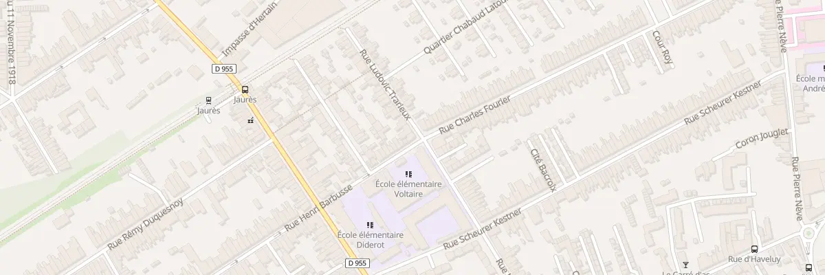 Plan du 143 Rue Henri Barbusse à Denain