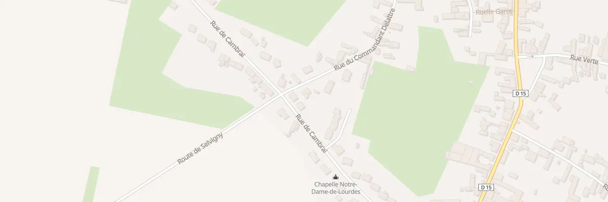 Plan du 24 Rue de Cambrai à Clary