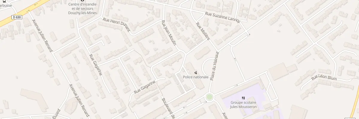 Plan du 87 Rue Gagarine à Douchy-les-Mines