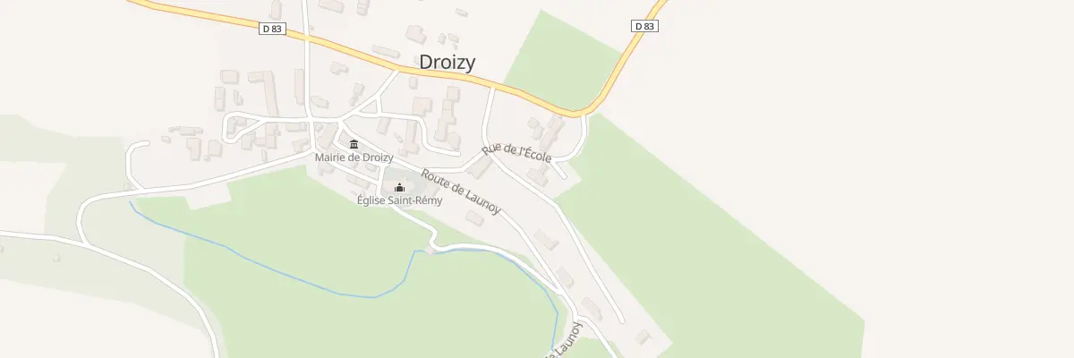 Plan du 4 Rue de l’Ecole à Droizy