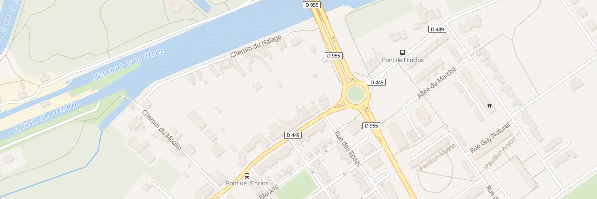 Plan du 12 Bd de Verdun à Denain