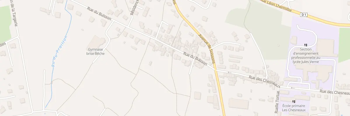 Plan du 6Q Rue du Buisson à Château-Thierry