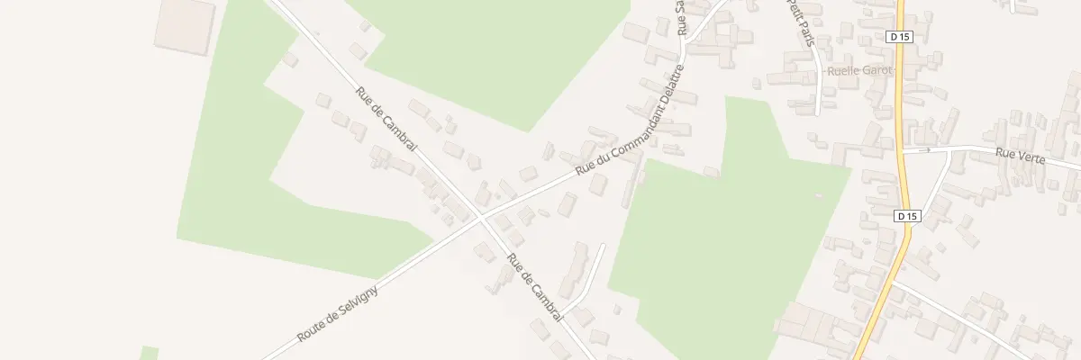 Plan du 34 Rue du Commandant Delattre à Clary