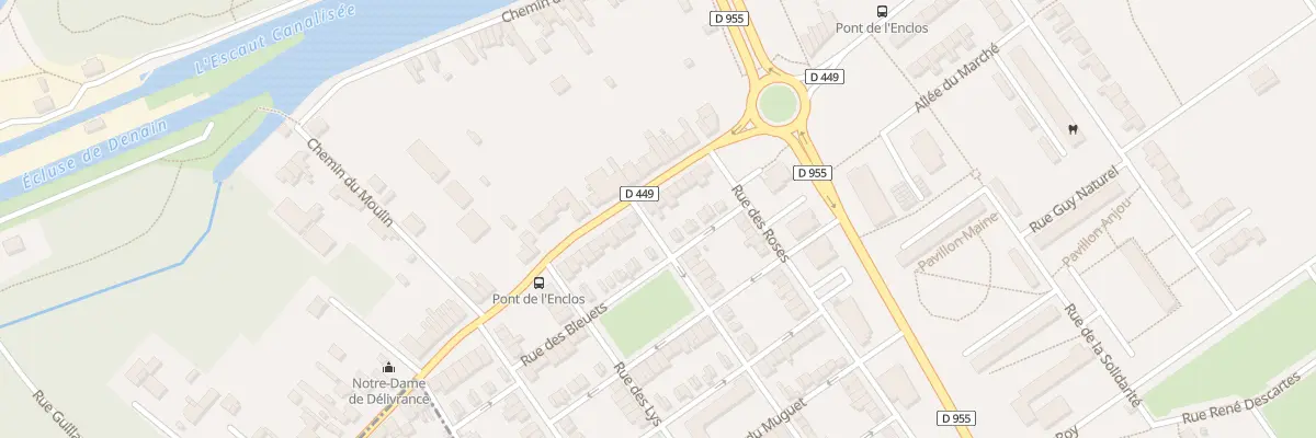 Plan du 15 Bd de Verdun à Denain