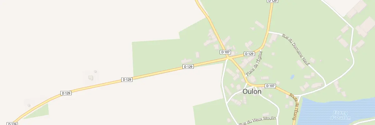 Plan du 2 Rte de Prémery à Oulon