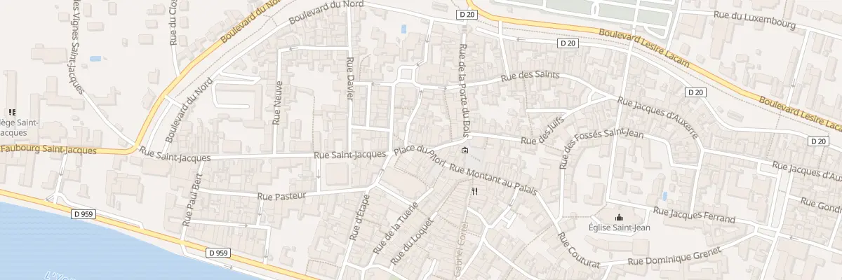 Plan du 16B Pl du Pilori à Joigny