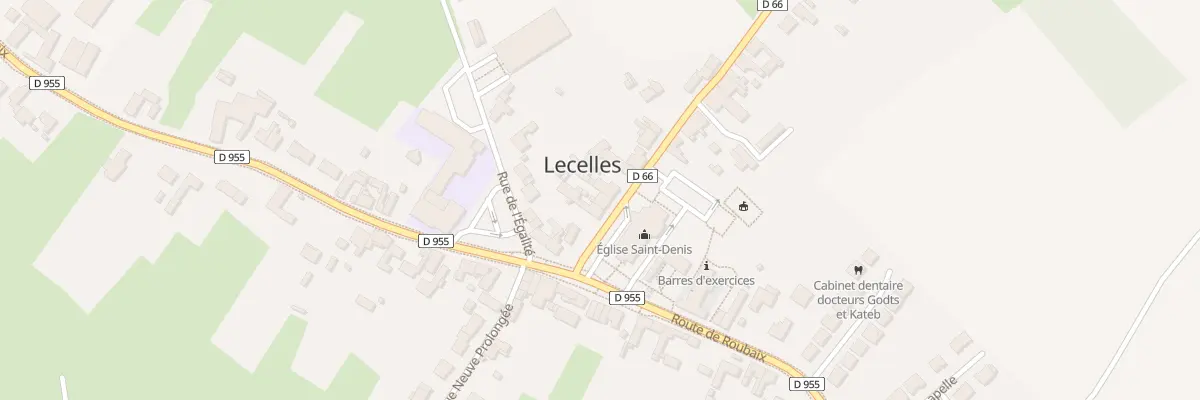 Plan du 820 Rue Neuve à Lecelles