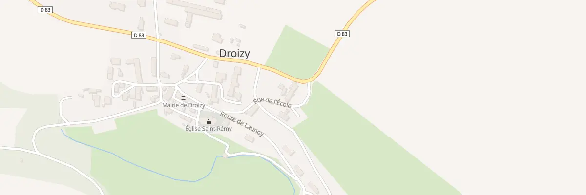 Plan du 5 Rue de l’Ecole à Droizy