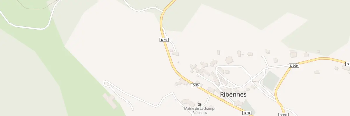 Plan du 5071 Village de Ribennes à Lachamp-Ribennes