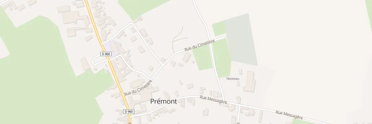 Plan du 7 Rue Romulus à Prémont