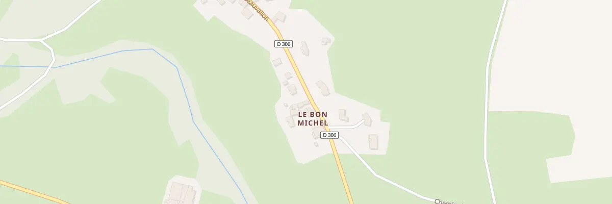 Plan du 5350 Le Bon Michel à Égliseneuve-près-Billom